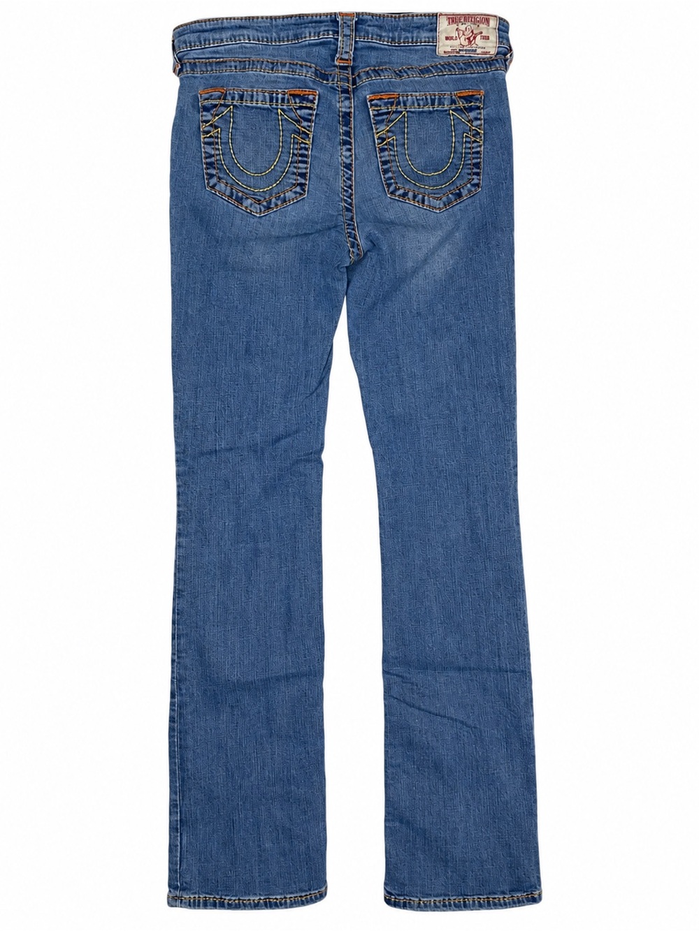 True Religion Women’s Slim-Straight-Big T Jeans| Flattering, Western Style Denim - Picture 3 of 12
